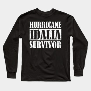 Hurricane IDALIA Survivor Long Sleeve T-Shirt